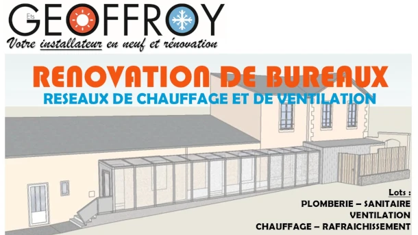 Rénovation de bureaux